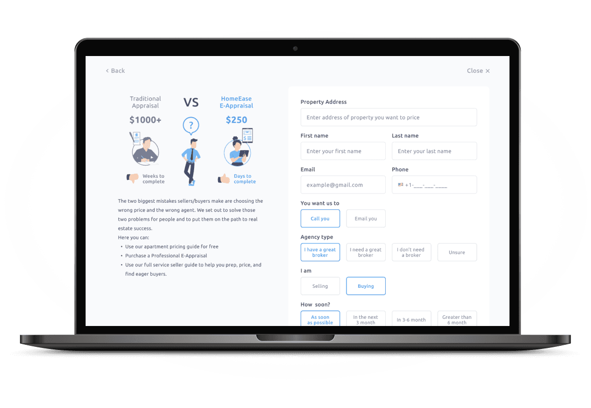 HomeEase E-Appraisal