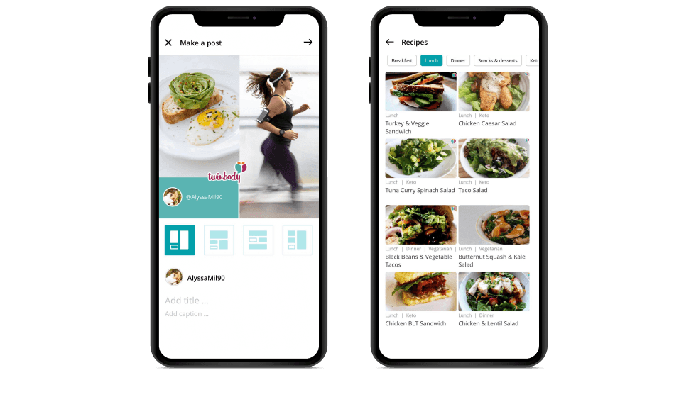 Twinbody: Health & fitness app