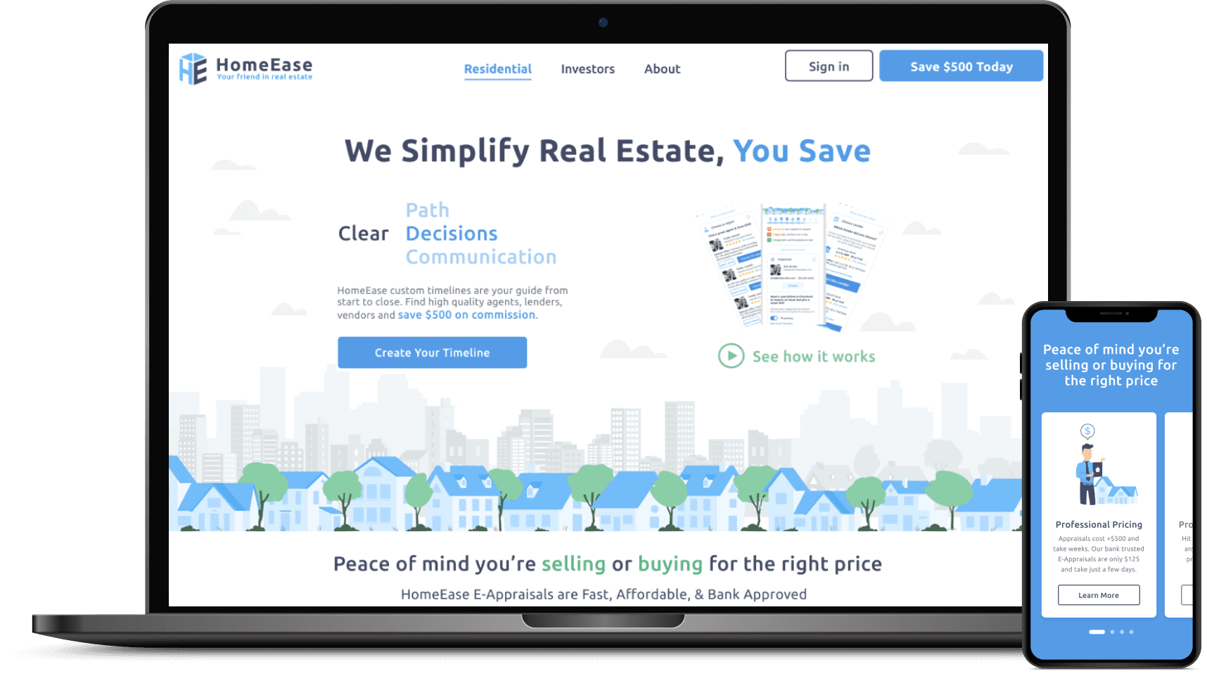 Homeease.pro: SaaS for real estate development