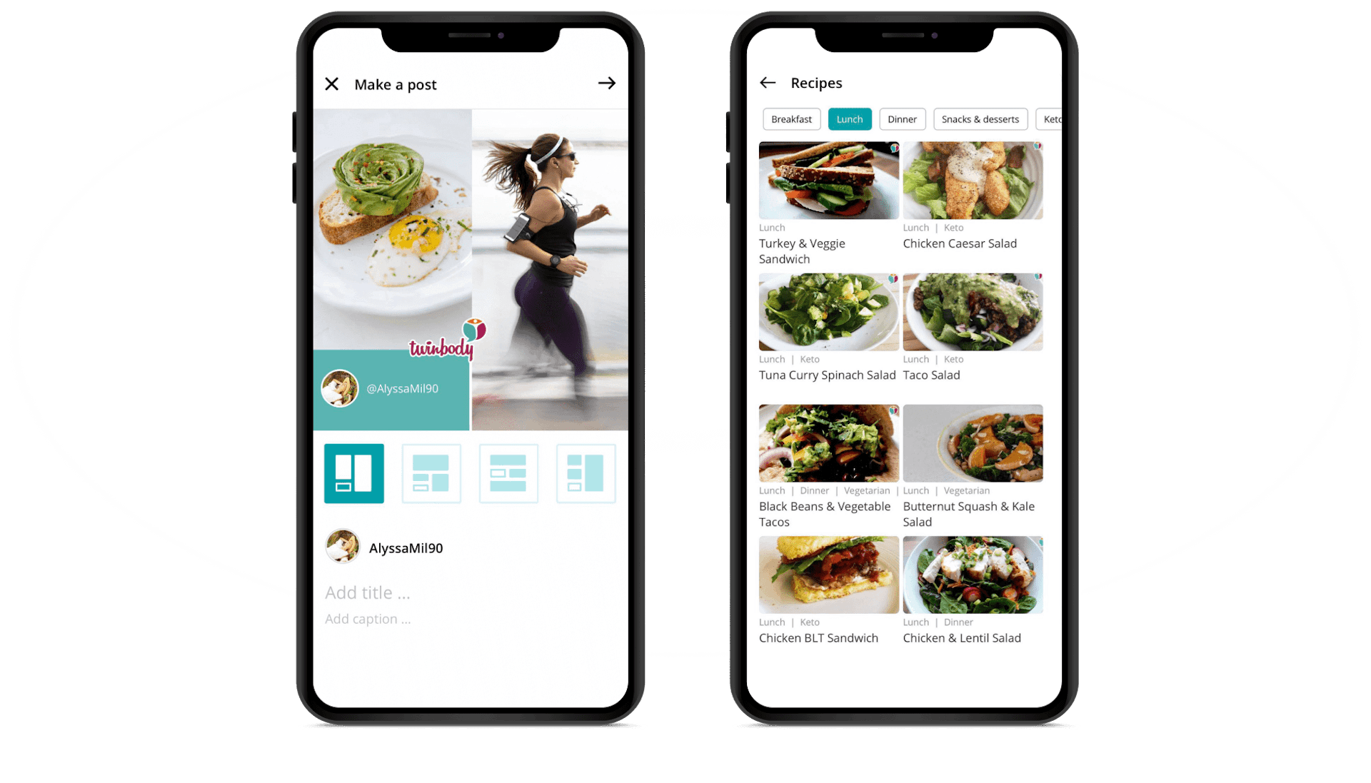 Twinbody: Health & fitness app