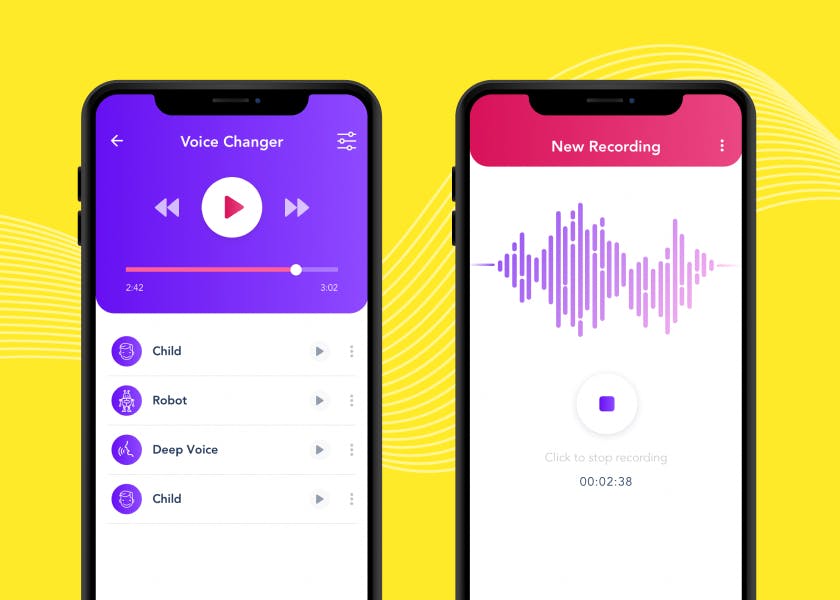 Voice X: Developing an iOS app for changing voice