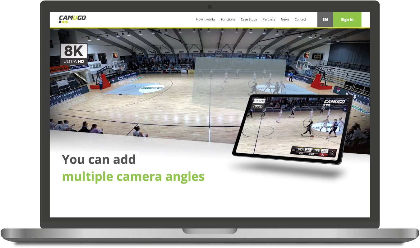 Camugo - Video Streaming App For Coaches
